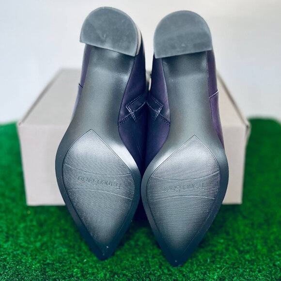 FrancoSarto L-Demmi LE Pointed toe bootie 7 1/2 eggplant - Picture 5 of 13